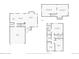 Detailed floor plan of level one with kitchen, living room, garage, and bathroom at 1359 S Beeler Ct, Denver, CO 80247