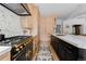 Gourmet kitchen with stainless steel appliances, custom cabinetry, and a spacious center island at 1500 E 7Th Ave, Denver, CO 80218