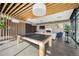 Community game room featuring a ping pong table and cozy seating area with a fireplace, great for entertaining at 1898 S Bannock St # 202, Denver, CO 80223