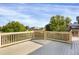 Deck provides a backyard view of the neighborhood at 21787 Unbridled Ave, Parker, CO 80138