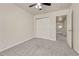 Bright bedroom with ceiling fan and carpet at 750 Vista Verde Hts, Monument, CO 80132