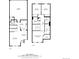 2-story home floor plan; 2 bedrooms, 2 baths, garage at 750 Vista Verde Hts, Monument, CO 80132