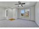 Living room with carpet, ceiling fan, and window at 750 Vista Verde Hts, Monument, CO 80132