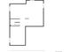 Floor plan of the basement with a stairwell that leads to the main floor of the house at 2631 E 136Th Pl, Thornton, CO 80602