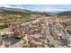 Expansive aerial view of mountain community showcasing nearby lake and amenities in a picturesque setting at 505 S Main St # 2207, Breckenridge, CO 80424