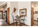 Cozy bar area with seating and unique decor near kitchen at 505 S Main St # 2207, Breckenridge, CO 80424
