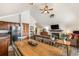 Open-concept living area featuring kitchen, dining, and living spaces at 505 S Main St # 2207, Breckenridge, CO 80424