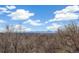 Enjoy the views of the city, mountains and blue skies from your property at 6240 Everett Ct # F, Arvada, CO 80004