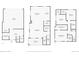 Floor plans of all three floors: Floor 1, Floor 2, and Floor 3 at 4265 E Iliff Ave # 1, Denver, CO 80222