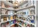 Walk-in pantry features wrap around shelving for lots of storage and easy access at 4265 E Iliff Ave # 1, Denver, CO 80222