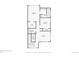 Second floor plan including two bedrooms, two bathrooms, an office, and closets at 5799 Boston St, Denver, CO 80238