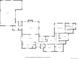 Detailed floorplan showcasing the layout of the home's living spaces, bedrooms, and garage at 10380 W Warren Ave, Lakewood, CO 80227