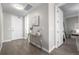 Bright and airy entryway with wood floors and console table at 4200 W 17Th Ave # 311, Denver, CO 80204