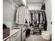 Large walk-in closet with ample hanging space and shelving at 4200 W 17Th Ave # 311, Denver, CO 80204