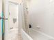 Full bathroom with a tub and shower at 7755 E Quincy Ave # 101, Denver, CO 80237