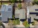 Aerial view showing the property's location within a residential neighborhood at 5115 S Valdai St, Aurora, CO 80015