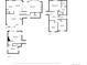 Detailed three-story floor plan showcasing the layout and dimensions of the home at 5115 S Valdai St, Aurora, CO 80015