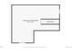 Floor plan of an unfinished basement with stairs leading up to the main level of the house at 540 E Fremont Pl, Centennial, CO 80122