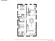 Main floor plan featuring kitchen, living room, dining room, bedrooms, and bathroom layouts at 1027 S University Blvd, Denver, CO 80209