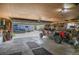Spacious two car garage with ample room for storage and parking with outside access at 1027 S University Blvd, Denver, CO 80209