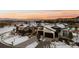 Aerial view of homes and golf course community at 5191 Copper Blush Ct, Castle Rock, CO 80108