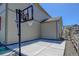 Concrete court on the side of the house, great for outdoor activities and sports at 5837 High Timber Cir, Castle Rock, CO 80104