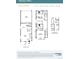Detailed floor plan showcasing the layout of a 3-bedroom, 2.5-bathroom house with a 2-car garage at 1454 Coral Pl, Longmont, CO 80504