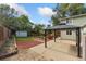 Backyard with gazebo, shed and a large green lawn at 927 Quartz Ct, Longmont, CO 80504