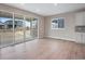 Dining area with sliding glass doors leading to the backyard at 3432 N Gold Bug Ct, Aurora, CO 80019