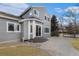 Backyard featuring a patio with steps, a gray exterior and sliding glass doors at 16117 Ledge Rock Dr, Parker, CO 80134