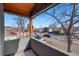 Balcony view of neighborhood street at 4511 Meade St, Denver, CO 80211