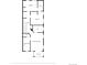 Floor plan of the second floor features bedrooms, bathrooms, walk-in closet and balcony at 4511 Meade St, Denver, CO 80211