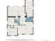 Detailed floor plan showcasing the layout of the entire home, including the primary bedroom at 1355 Rosemary St, Denver, CO 80220