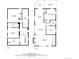 Detailed floor plan layout showcasing square footage, room dimensions, and deck at 3341 Newton St, Denver, CO 80211