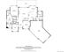 Detailed floor plan showcasing the layout of the home's main level, including living spaces and garage at 1127 Buttermilk Rd, Larkspur, CO 80118