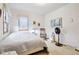 Spacious bedroom with a double bed and ample floor space at 1411 Maple Dr, Berthoud, CO 80513