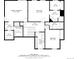 Second floor plan featuring a primary bedroom, two additional bedrooms, three bathrooms, and a laundry room at 6023 E Briarwood Dr, Centennial, CO 80112