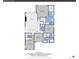 Upstairs floorplan shows the primary bedroom, walk in closets, and additional bedrooms at 7012 S Undergrove Way, Aurora, CO 80016