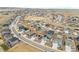 An overhead shot showing the layout of the neighborhood, complete with parks and curving roads at 8374 E 132Nd Pl, Thornton, CO 80602