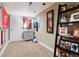 Finished basement area with additional storage and shelving at 2400 S Halifax Way, Aurora, CO 80013