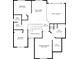 Upper floor plan with primary and secondary bedrooms at 2400 S Halifax Way, Aurora, CO 80013