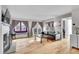 Cozy living room featuring hardwood floors, natural light, and modern decor at 7891 Allison Way # 201, Arvada, CO 80005