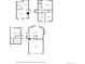 Detailed floorplan showcasing the layout of the home including the location of the kitchen and bedrooms at 3593 S Gibralter Cir, Aurora, CO 80013