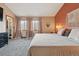 Spacious main bedroom with three windows and closet at 3593 S Gibralter Cir, Aurora, CO 80013