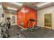 Gym featuring weights, treadmill, and stationary bike at 275 S Harrison St # 409, Denver, CO 80209