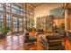 Spacious lobby with seating and architectural features at 275 S Harrison St # 409, Denver, CO 80209