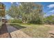 Expansive backyard featuring mature shade tree, lush grass, and ample sunshine at 1926 S Yates St, Denver, CO 80219