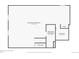 Floor plan showcasing the unfinished basement, utility room, stairs, closet and bathroom dimensions at 13515 Milwaukee Ct, Thornton, CO 80241