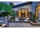 Charming outdoor patio with comfortable seating, lush greenery, and elegant accents, perfect for relaxing and entertaining at 2821 E Cedar Ave # 14, Denver, CO 80209