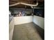 Unfinished basement area with exposed ductwork and concrete walls; ready for customization at 4111 S Delaware St, Englewood, CO 80110
